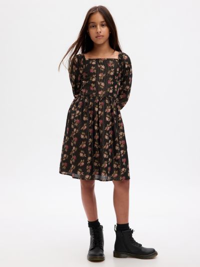 Multi Παιδικό Smocked Print Φόρεμα-819880000