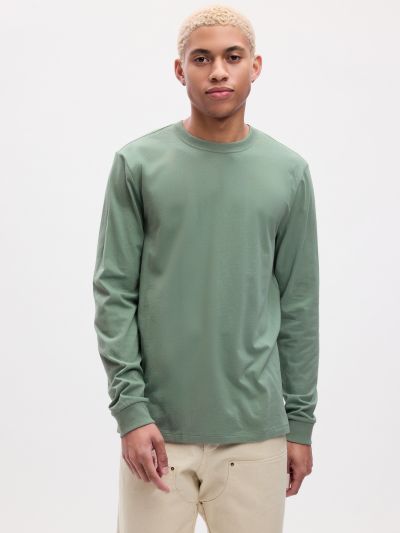 Πράσινη Everyday Soft Crewneck Μπλούζα-779117010