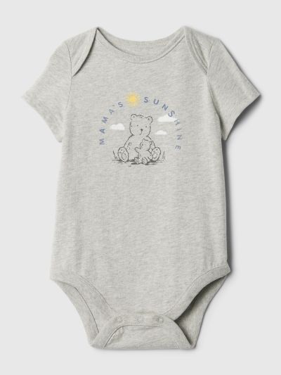 Βρεφικό First Favorites Organic Cotton Graphic Κορμάκι-856083001