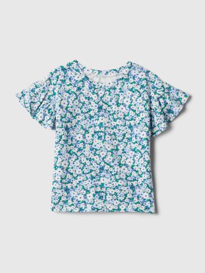 Μπλε babyGap Mix and Match Print Μπλούζα-854836007