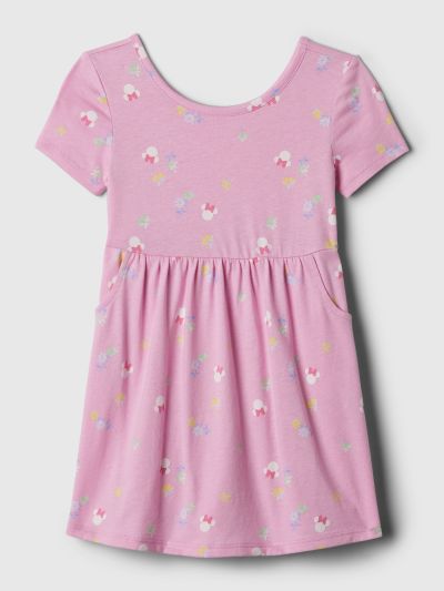 Ροζ babyGap | Disney Mix and Match Minnie Mouse Φόρεμα-880461000