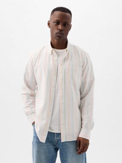 Multi Oxford Πουκάμισο σε Standard Fit-619568008
