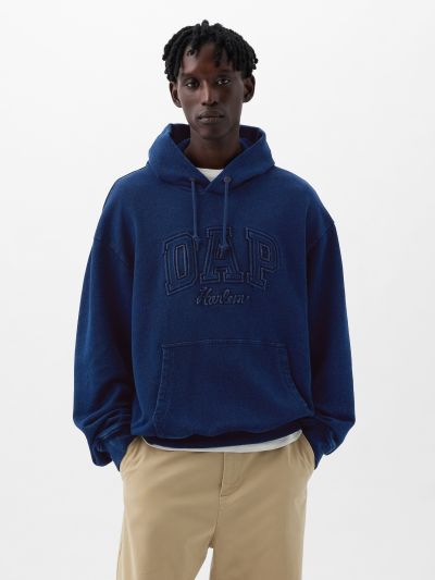 GAP × DAP Denim Logo Hoodie-891362000