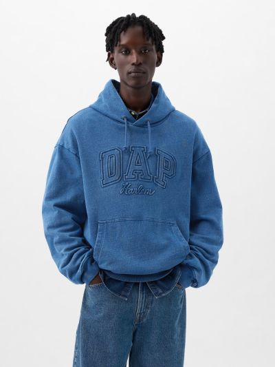 GAP × DAP Denim Logo Hoodie-890842000