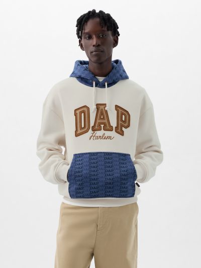 GAP × DAP Colorblock Logo Hoodie-890846000