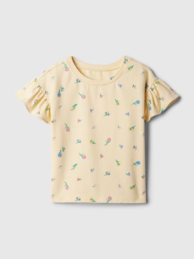 Κίτρινη babyGap Mix and Match Print Μπλούζα-854836009
