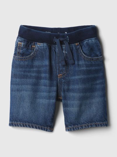 Μπλε babyGap Pull-On Denim Σορτς-870359000