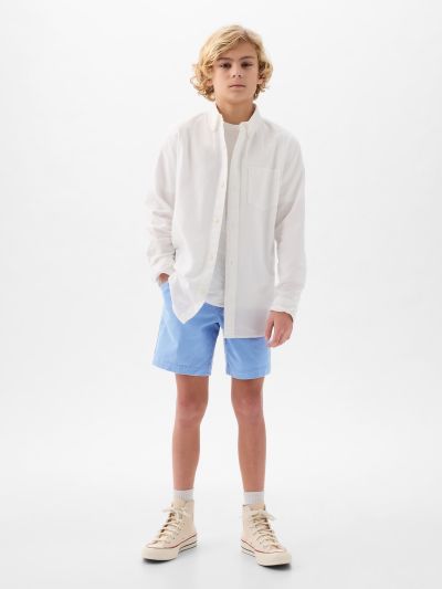 Kids Twill Easy Shorts-858601004