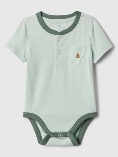 Βρεφικό Pocket Henley Κορμάκι-878775001