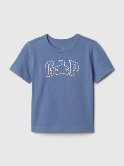 Μπλε babyGap Mix and Match Logo Μπλούζα-886956000