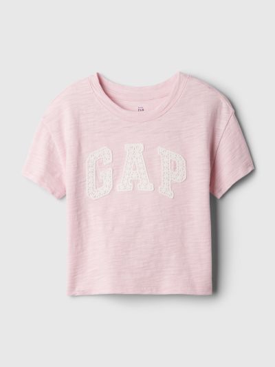 Ροζ Νηπιακή Gap Arch Logo Μπλούζα-888591001
