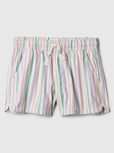 Multi Παιδικό Twill Pull-On Σορτς με Washwell-878695002