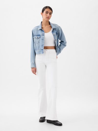 High Rise '70s Flare Jeans-853457000