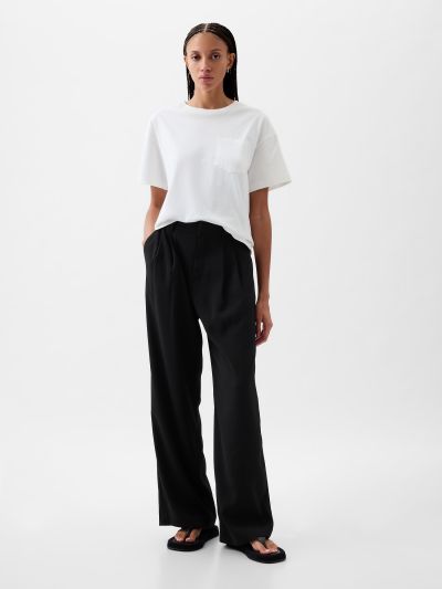 365 High Rise Pleated Trousers-855968003