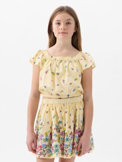 Κίτρινο Παιδικό Cotton Flutter Τοπ-881305000