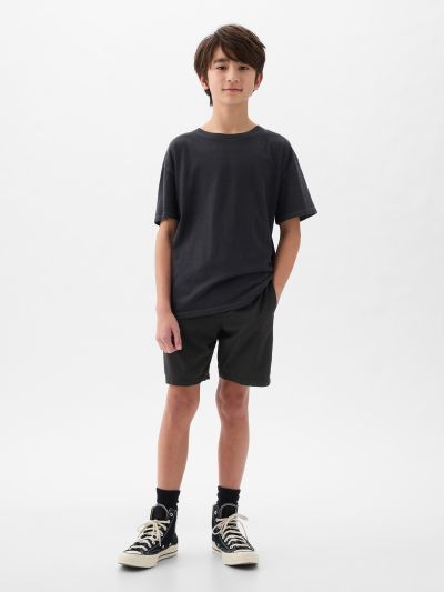 Μαύρο GapFit Παιδικό Quick-Dry Σορτς-885236000