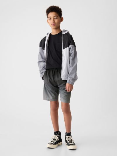 Kids Quick-Dry Lined Shorts-885236005