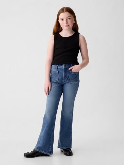 Kids High Rise '70s Flare Jeans-817905000