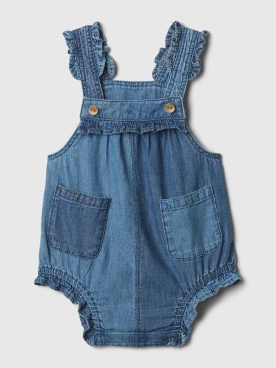 Baby Denim Shorty One-Piece-876831000