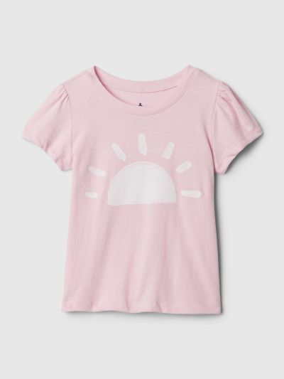 Ροζ babyGap Mix and Match Graphic Μπλούζα-854865006