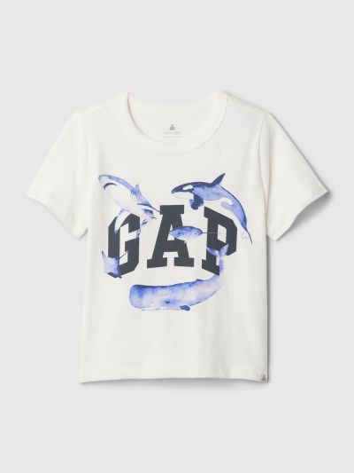 Μπλε babyGap Mix and Match Graphic Μπλούζα-886967003