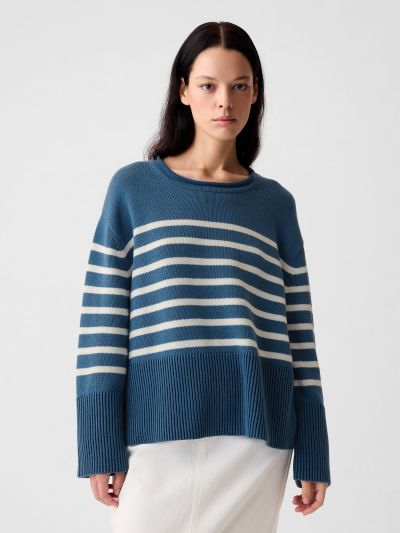 24/7 Split-Hem Roll Neck Sweater-434583000