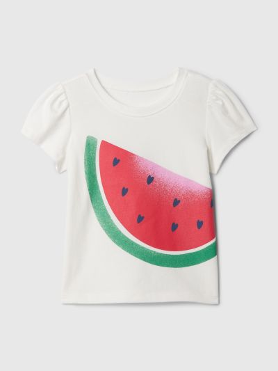 Ροζ babyGap Mix and Match Graphic Κοντομάνικη Μπλούζα-429397005