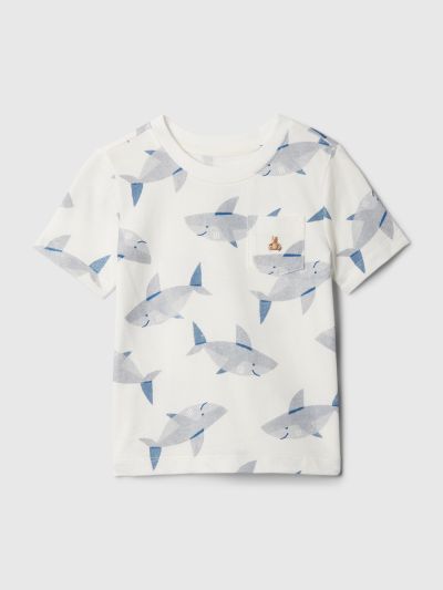 Μπλε babyGap Mix and Match Print Μπλούζα-434164003