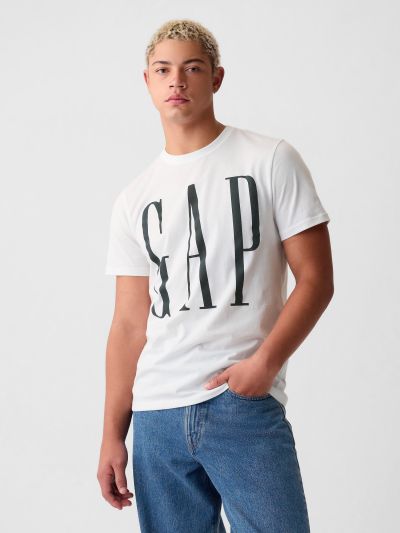 Άσπρη Everyday Soft Gap Logo Μπλούζα-866774001