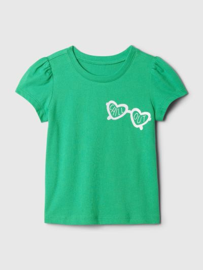 Πράσινη babyGap Mix and Match Graphic Κοντομάνικη Μπλούζα-429397002