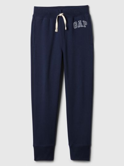 Παιδικό Μπλε Gap Logo Pull-On Jogger Παντελόνι Φόρμας-550068010