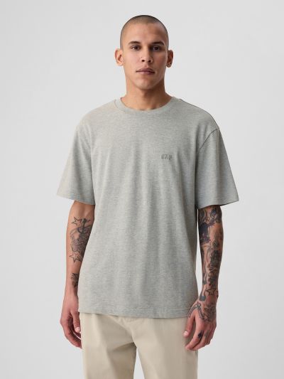 Γκρι Mini Gap Logo Μπλούζα-412780002