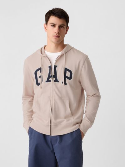 Ροζ Gap Logo Zip Φούτερ-868452001
