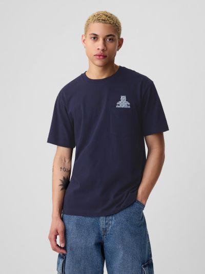 Μπλε Brannan Bear Logo Μπλούζα-422077003