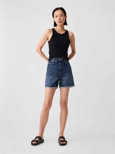 Μπλε Hr Vintage Jean Σορτς-409898000