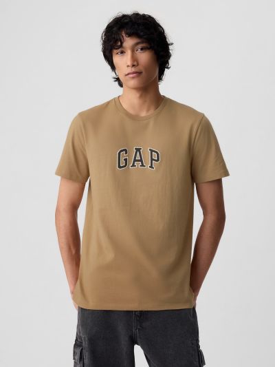Μπεζ Gap Arch Logo Μπλούζα-570044024