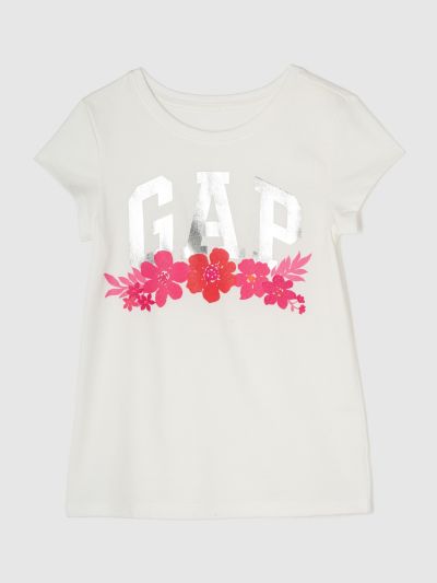 Άσπρη Gap Logo Μπλούζα-410069000