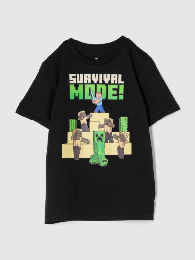 Παιδική Minecraft Graphic Μπλούζα-432529002