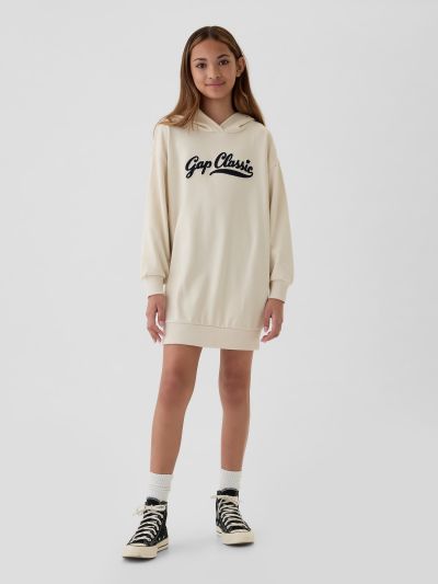 Παιδικό Vintage Soft Logo Φούτερ Φόρεμα-526055003