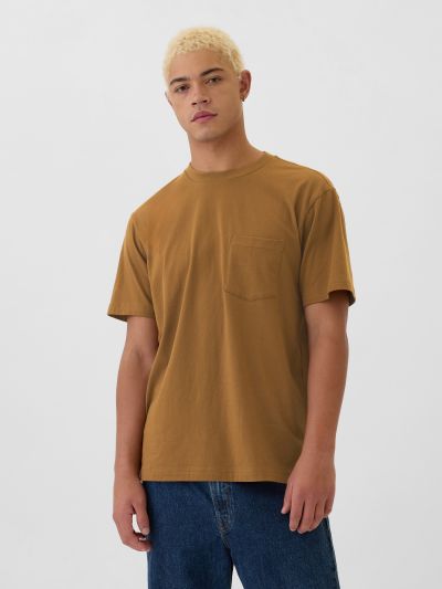 Original Pocket Κοντομάνικη μπλούζα με Τσέπη-507947024