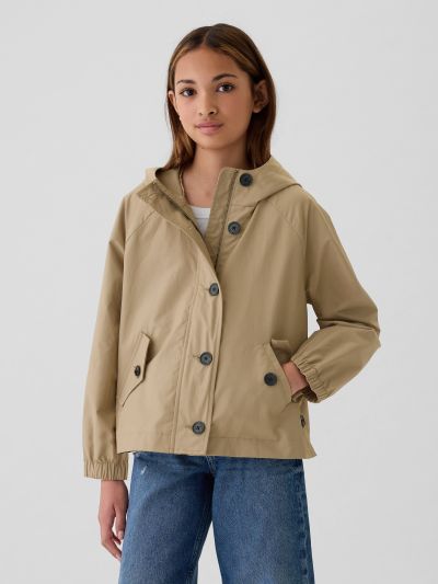 Kids Anorak Trench Coat-499021000