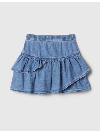 babyGap Denim Ruffle Skirt-525938000