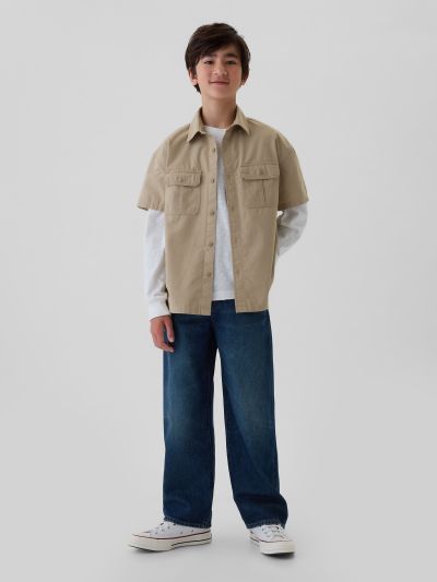 Παιδικό Baggy Jean Παντελόνι-523345000