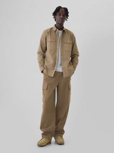 Baggy Cargo Τζιν Παντελόνι-500355000