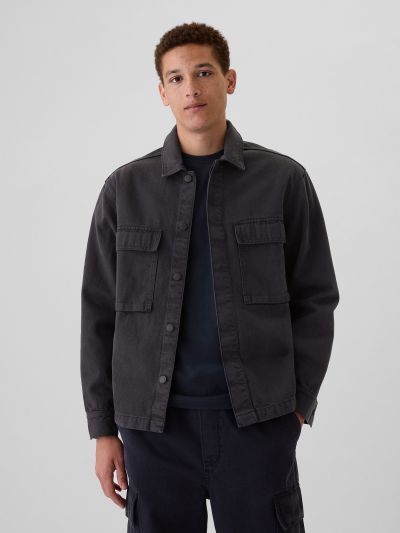 Denim Overshirt-500455001