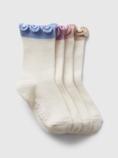 babyGap Ruffled Crew Κάλτσες (4-Pack)-526062000