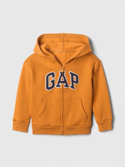 babyGap Relaxed Logo Φούτερ Ζακέτα με Κουκούλα-504857000