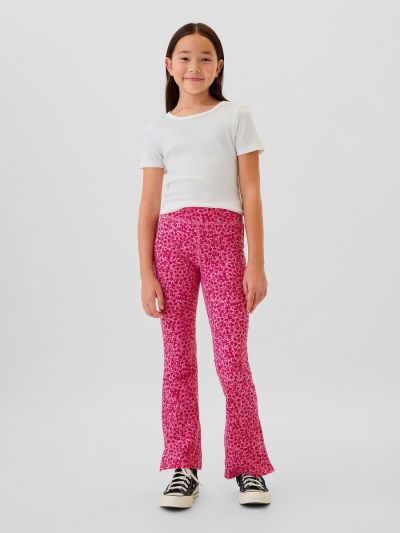 Kids Stretch Jersey Flare Leggings-486527000