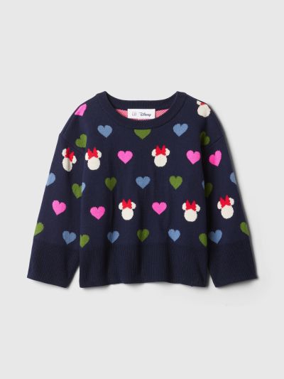 babyGap | Disney 24/7 Split-Hem Boxy Πουλόβερ-525568000
