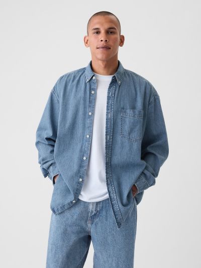 Denim Big Shirt Πουκάμισο-543190000